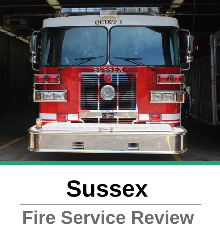 Sussex Fire Service Review – Sussex, New Brunswick